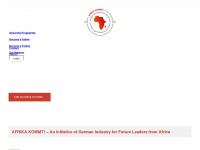 afrika-kommt.de Webseite Vorschau