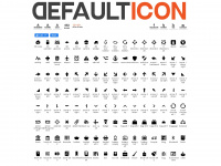 defaulticon.com Webseite Vorschau