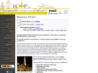 icip2011.org Webseite Vorschau
