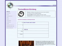 thomasmesse-nuernberg.de Webseite Vorschau