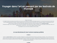 festival-music.fr Webseite Vorschau