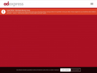 ad-express.de Webseite Vorschau