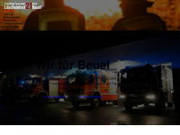 feuerwehr-beuel.de Webseite Vorschau