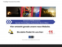 feuerwehr-bonn-mitte.de Webseite Vorschau