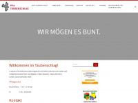 taubenschlag-bonn.de Webseite Vorschau