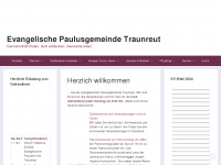 evangelisch-traunreut.de Webseite Vorschau