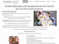 mediationsschule-vutz.de Webseite Vorschau