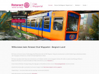 rotaract-wuppertal.de Webseite Vorschau