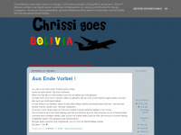 chrissigoesbolivia.blogspot.com Webseite Vorschau