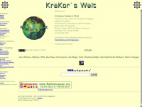 krakors-welt.de Webseite Vorschau