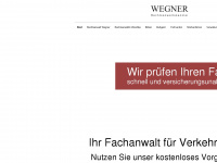 wegner-rechtsanwaltskanzlei.de Webseite Vorschau