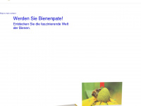 bienenpatenschaft.info Webseite Vorschau