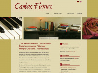 cantas-firmas.de Webseite Vorschau