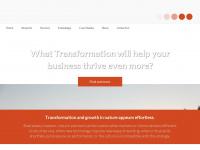 businesstransform.co.uk Webseite Vorschau