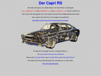 capri-rs.de Webseite Vorschau