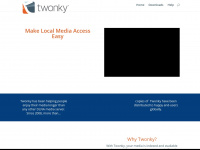 twonky.com Webseite Vorschau