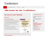 truebadours.de Webseite Vorschau