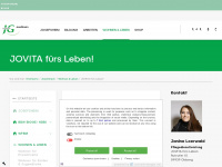 jovita-fuersleben.de Webseite Vorschau