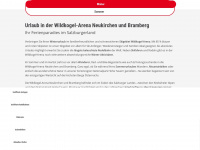 wildkogel-arena.at Webseite Vorschau