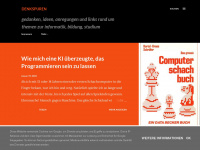 denkspuren.blogspot.com Webseite Vorschau