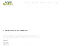 edax.se Webseite Vorschau
