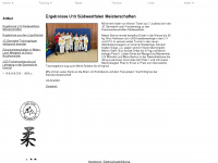 judoclub-gernsdorf.de Webseite Vorschau