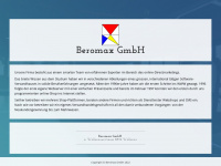 beromax.ch Webseite Vorschau