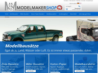modelmakershop.com Webseite Vorschau