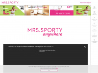 mrssporty.it Webseite Vorschau
