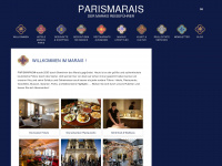 parismarais.com Webseite Vorschau