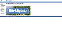 bürkliplatz.ch Webseite Vorschau