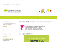 johannisschule-muenster.de Webseite Vorschau
