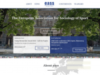 eass-sportsociology.eu Webseite Vorschau