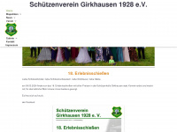 schuetzenverein-girkhausen.de Webseite Vorschau