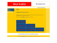 nico-kubitz.de Webseite Vorschau