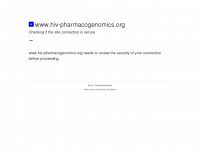 hiv-pharmacogenomics.org Webseite Vorschau