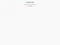 werelo.de Webseite Vorschau