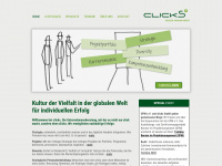 clicks-gmbh.com Webseite Vorschau