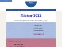 milchcup.de Webseite Vorschau