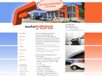 auto-froehlich.com Webseite Vorschau