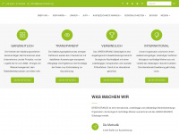 green-brands.org Webseite Vorschau