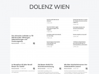 dolenz-wien.at Webseite Vorschau