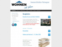 hotwagner-wohnen.at Webseite Vorschau