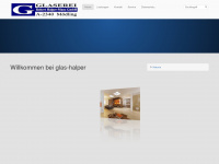 glas-halper.at Webseite Vorschau