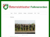 falknerorden.at Webseite Vorschau
