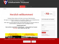 ff-vinnhorst.de Webseite Vorschau