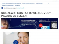acuvue.pl Webseite Vorschau