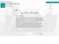 scherzberg-fotografie.de Webseite Vorschau