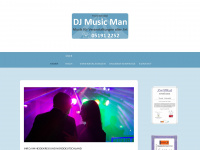 dj-musicman.de Webseite Vorschau