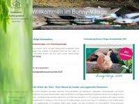 bunny-village.de Webseite Vorschau